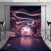 Aperturee - Aperturee Paradise Magic World Science Fiction Sweep Backdrop